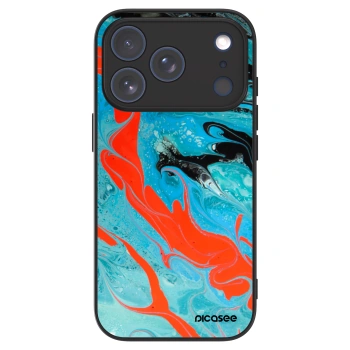 Picasee ULTIMATE CASE pentru Apple iPhone 17 Pro - Blue Magma