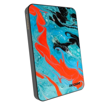 Powerbank cu MagSafe 5 000 mAh cu design propriu Gri - Blue Magma