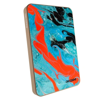 Powerbank cu MagSafe 5 000 mAh cu design propriu De aur - Blue Magma