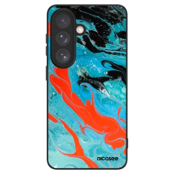 Picasee ULTIMATE CASE pentru Samsung Galaxy S26 - Blue Magma