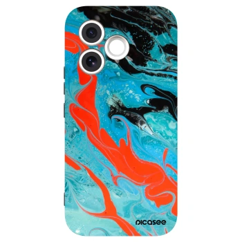 Picasee husă neagră din silicon pentru Honor 600 Lite - Blue Magma