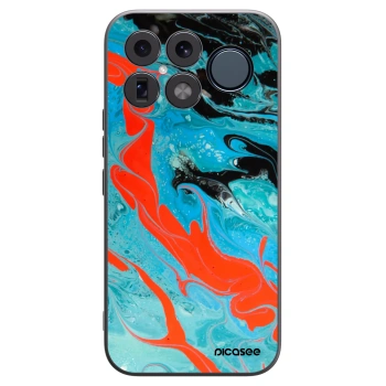 Picasee husă neagră din silicon pentru Xiaomi Poco F8 Ultra - Blue Magma