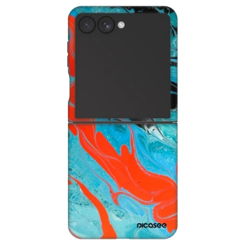 Picasee Fashion Case pentru Samsung Galaxy Z Flip7 5G - Blue Magma