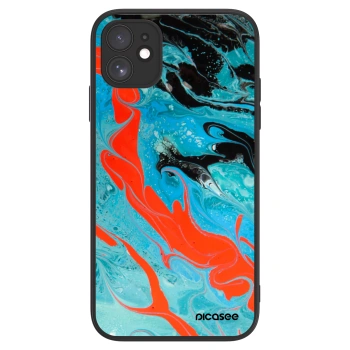 Picasee ULTIMATE CASE pentru Apple iPhone 11 - Blue Magma