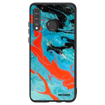 Picasee ULTIMATE CASE pentru Huawei P30 Lite - Blue Magma