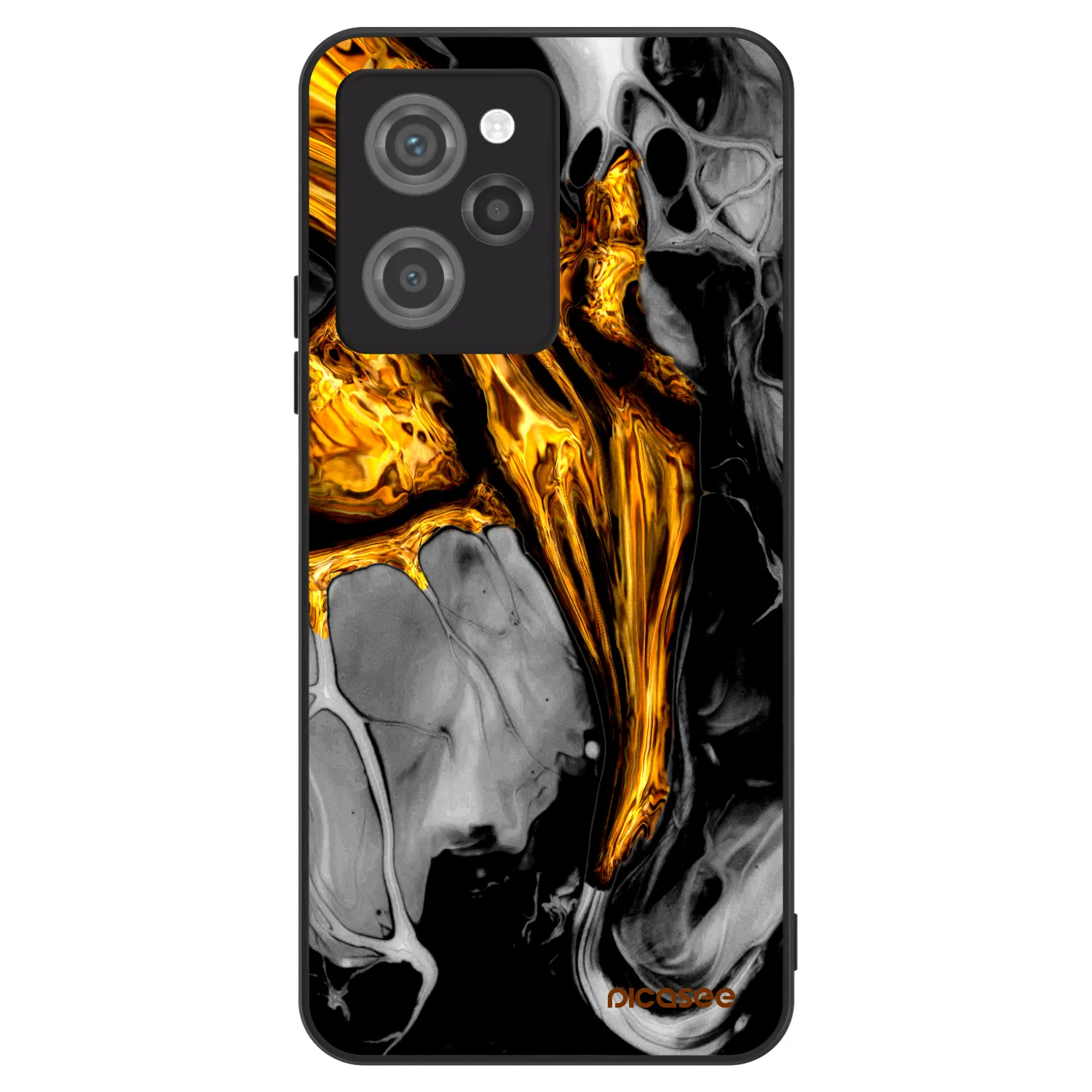 Picasee ULTIMATE CASE pentru Xiaomi Poco X5 Pro - Black Gold