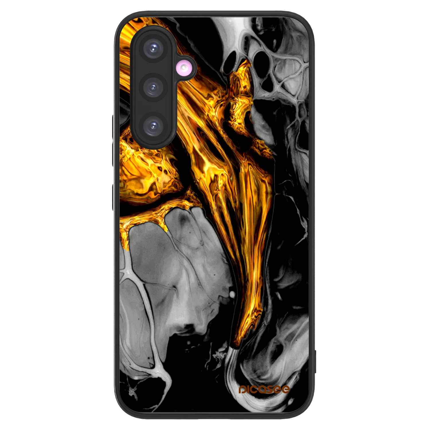 Picasee ULTIMATE CASE pentru Samsung Galaxy A54 5G A546B - Black Gold