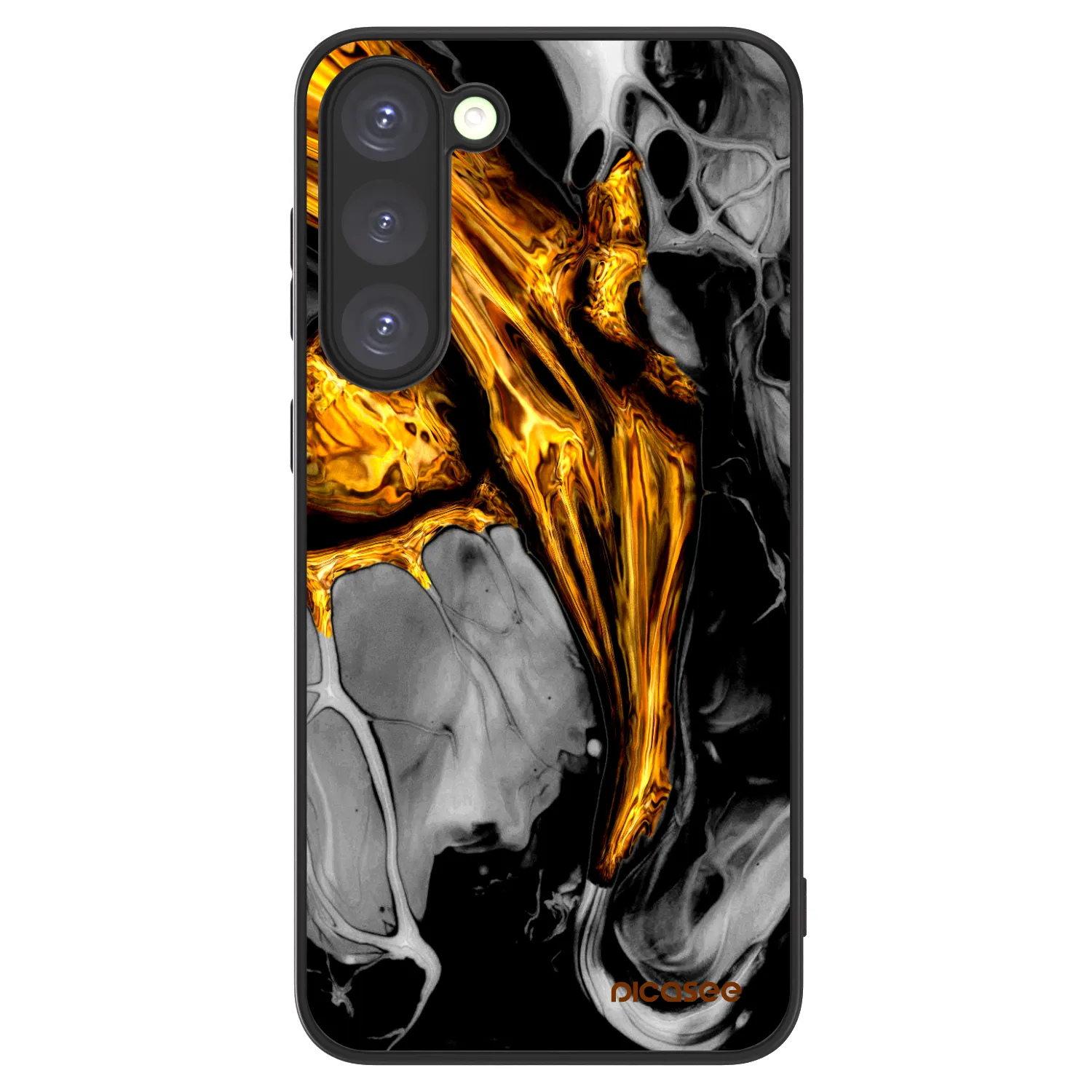 Picasee ULTIMATE CASE PowerShare pentru Samsung Galaxy S23+ 5G - Black Gold