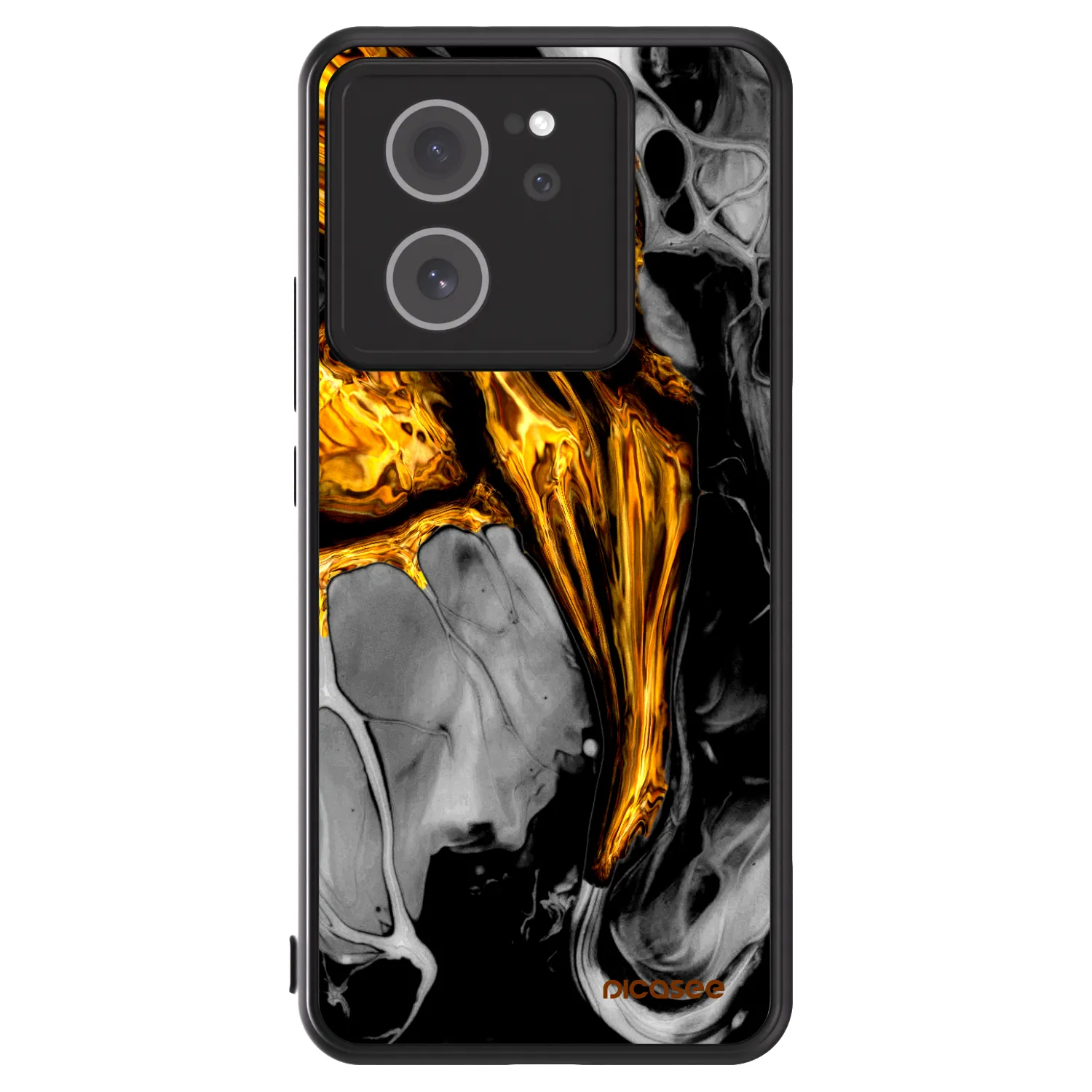 Picasee ULTIMATE CASE pentru Xiaomi 13T - Black Gold