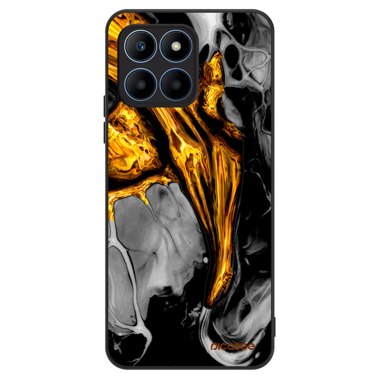 Picasee ULTIMATE CASE pentru Honor 70 Lite - Black Gold