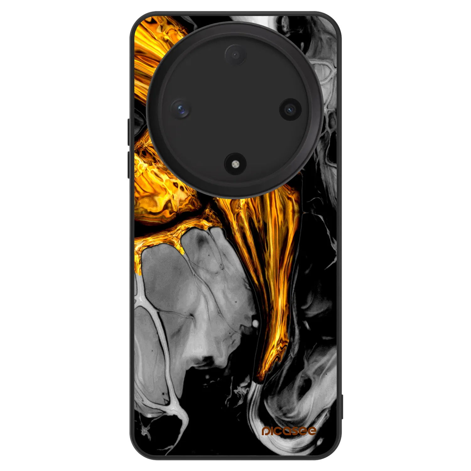 Picasee ULTIMATE CASE pentru Honor Magic6 Lite 5G - Black Gold