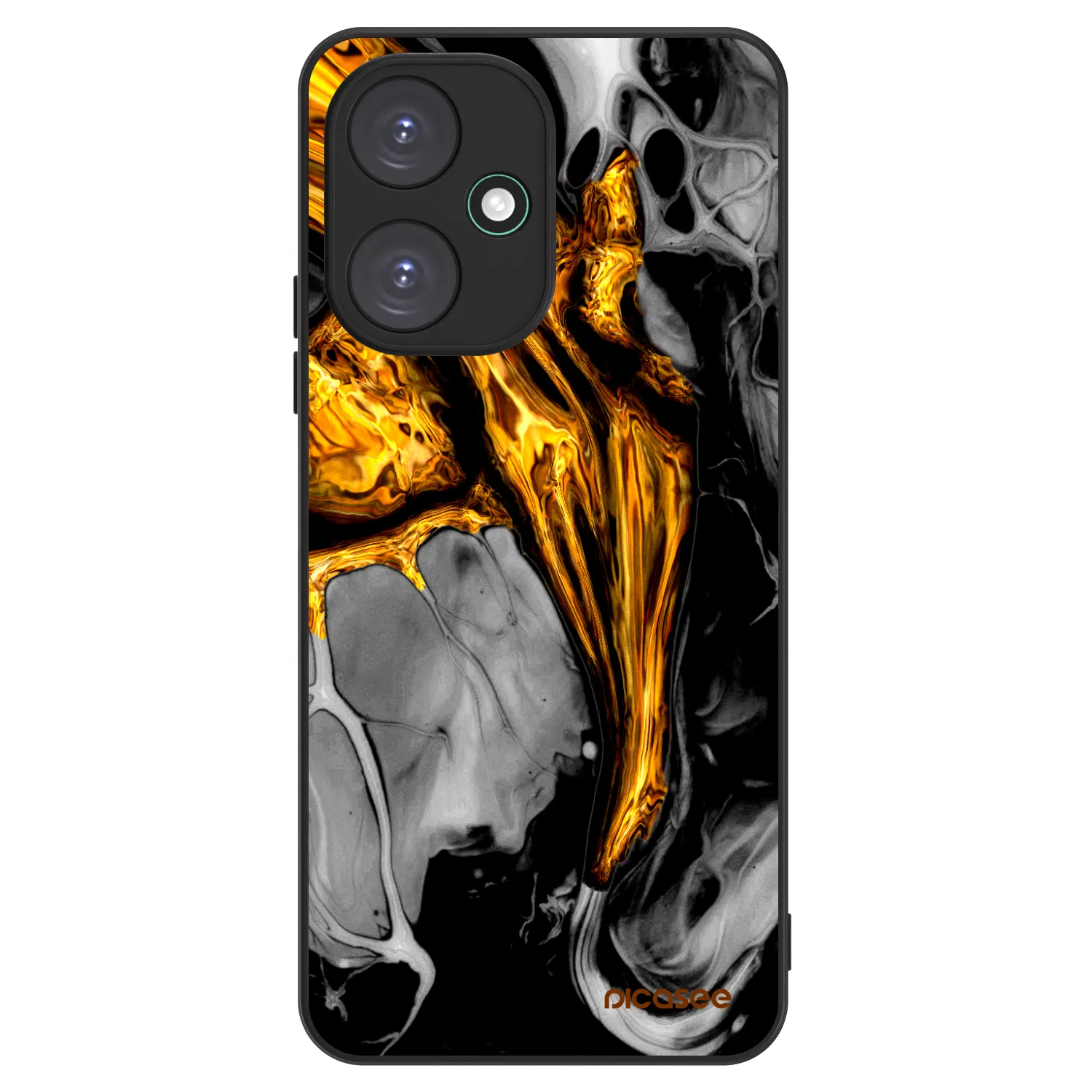 Picasee ULTIMATE CASE pentru Xiaomi Redmi 13C 5G - Black Gold