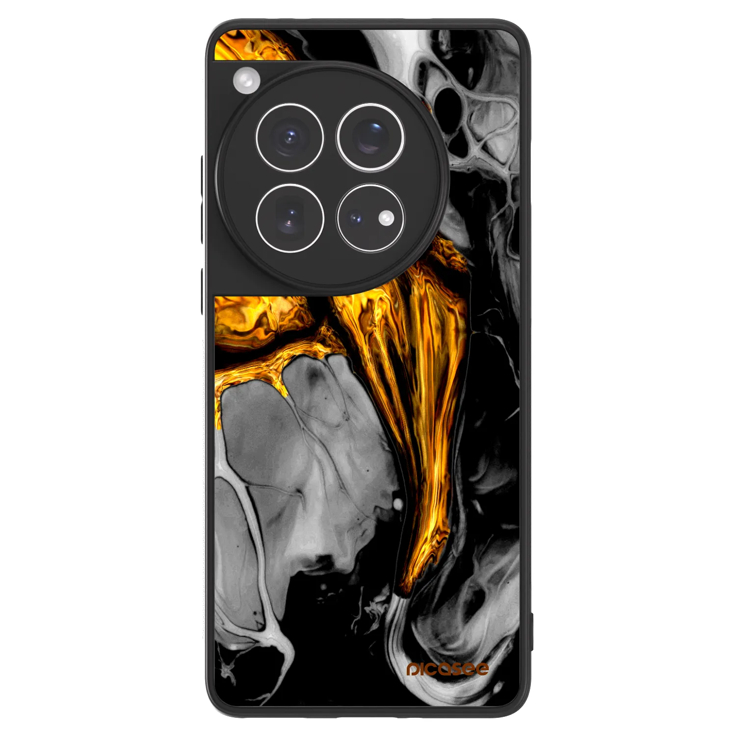 Picasee ULTIMATE CASE pentru OnePlus 12 5G - Black Gold