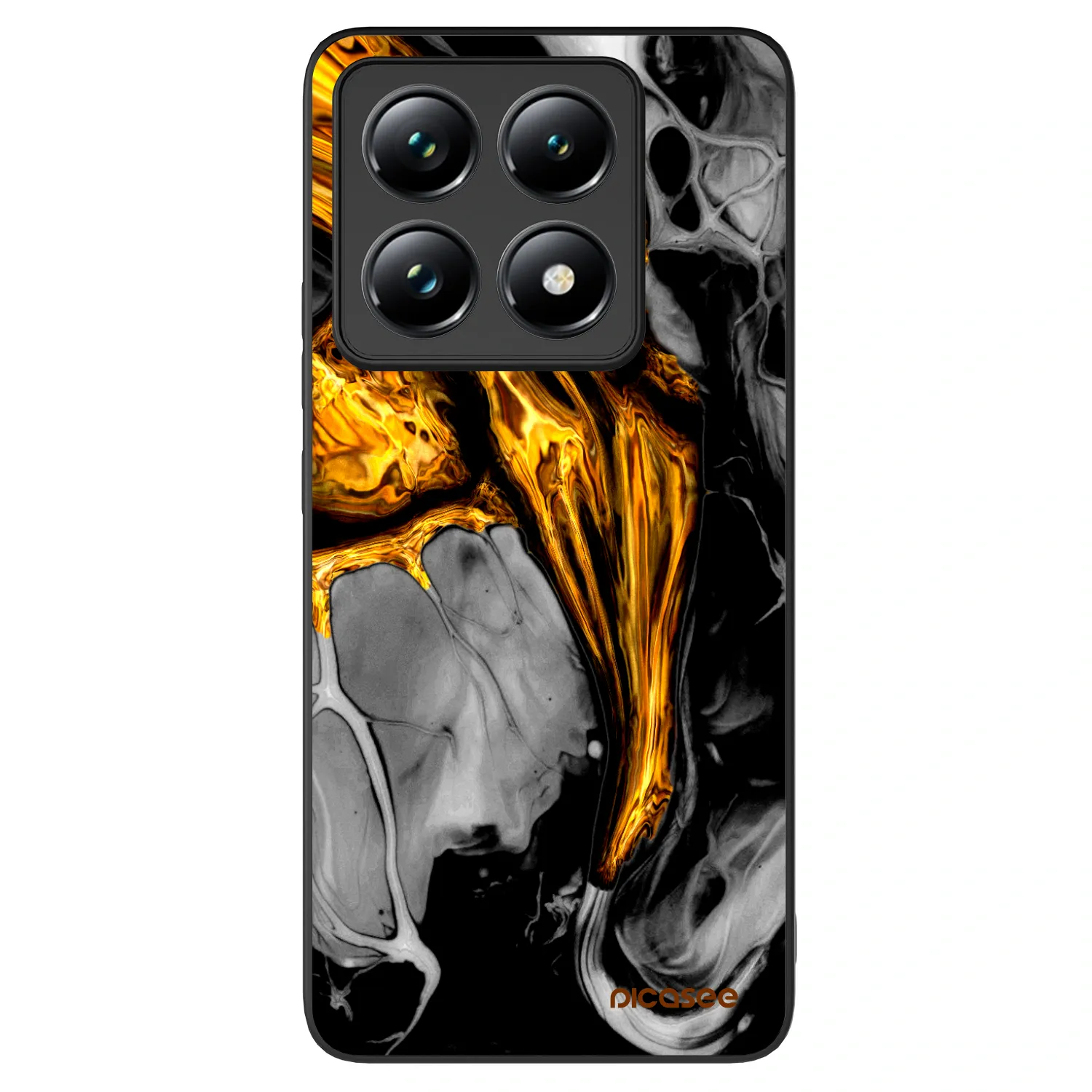 Picasee ULTIMATE CASE pentru Xiaomi 14T Pro - Black Gold