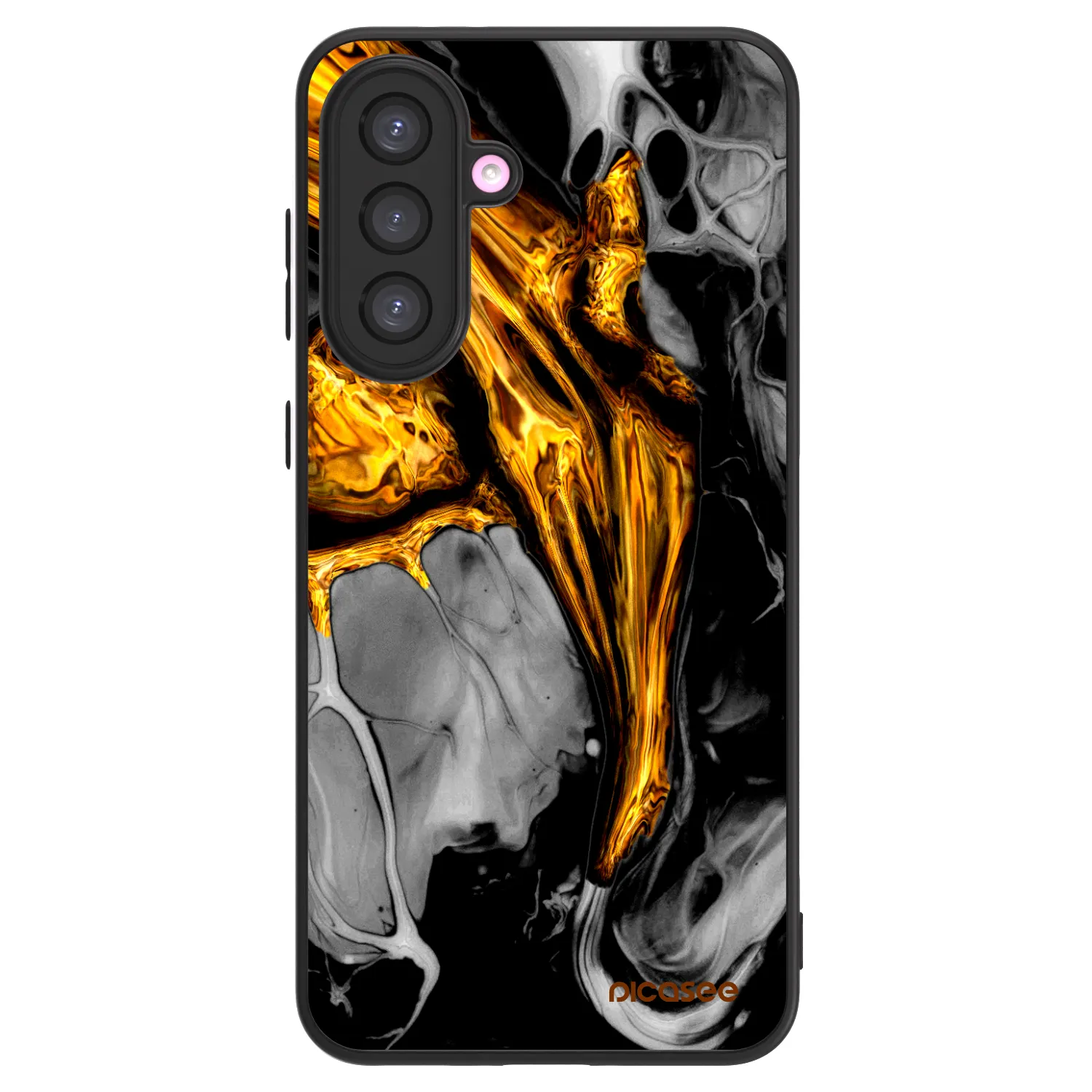Picasee ULTIMATE CASE pentru Samsung Galaxy A36 5G - Black Gold