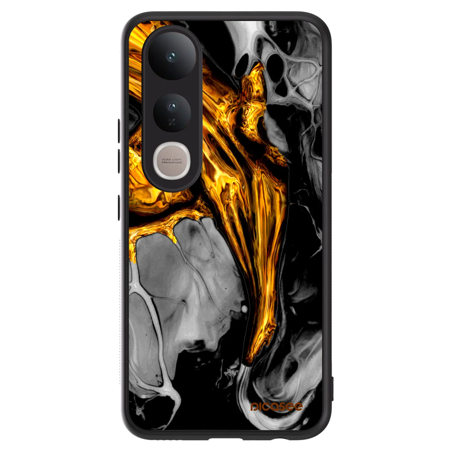 Picasee ULTIMATE CASE pentru Vivo V50 Lite 5G - Black Gold