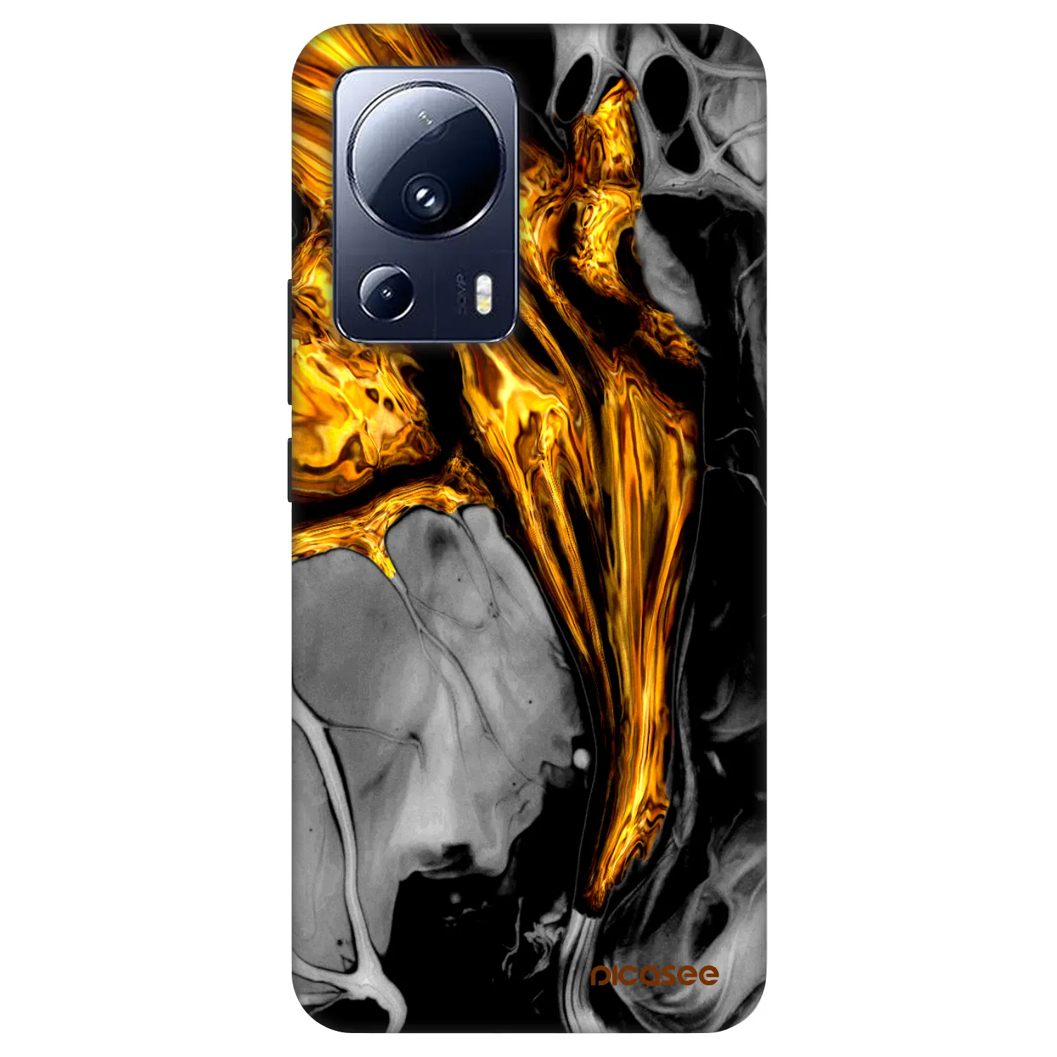Picasee Fashion Case pentru Xiaomi 13 Lite - Black Gold