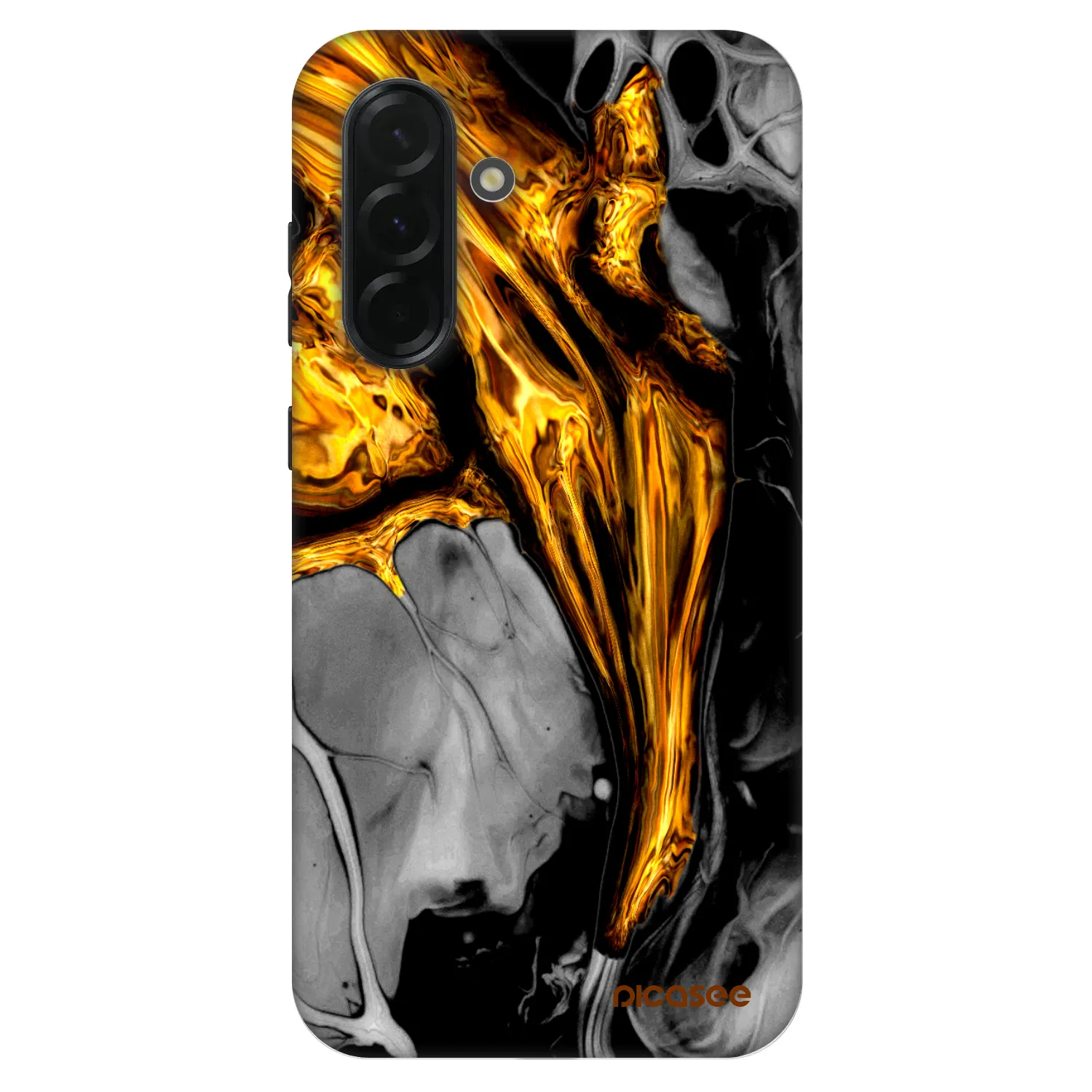 Picasee Fashion Case pentru Samsung Galaxy A36 5G - Black Gold