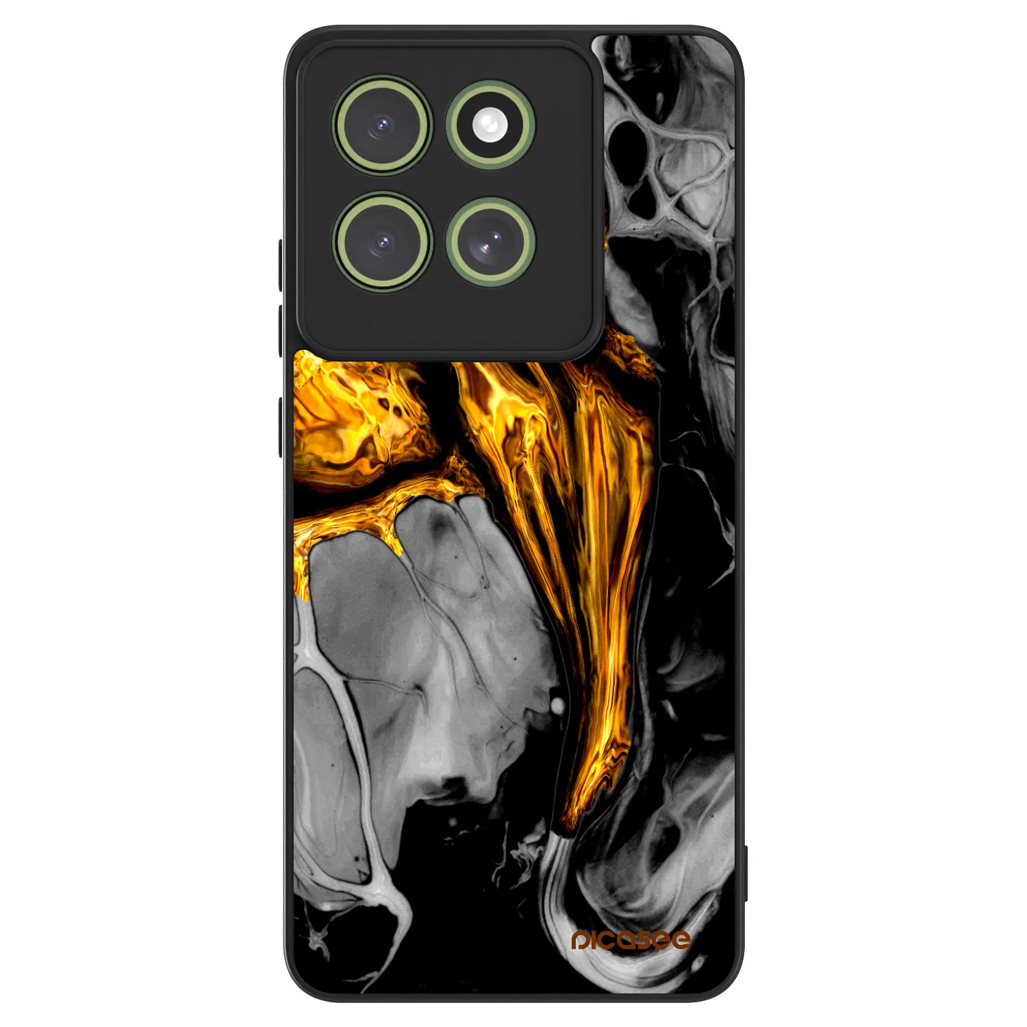 Picasee ULTIMATE CASE pentru Motorola Moto G86 5G - Black Gold