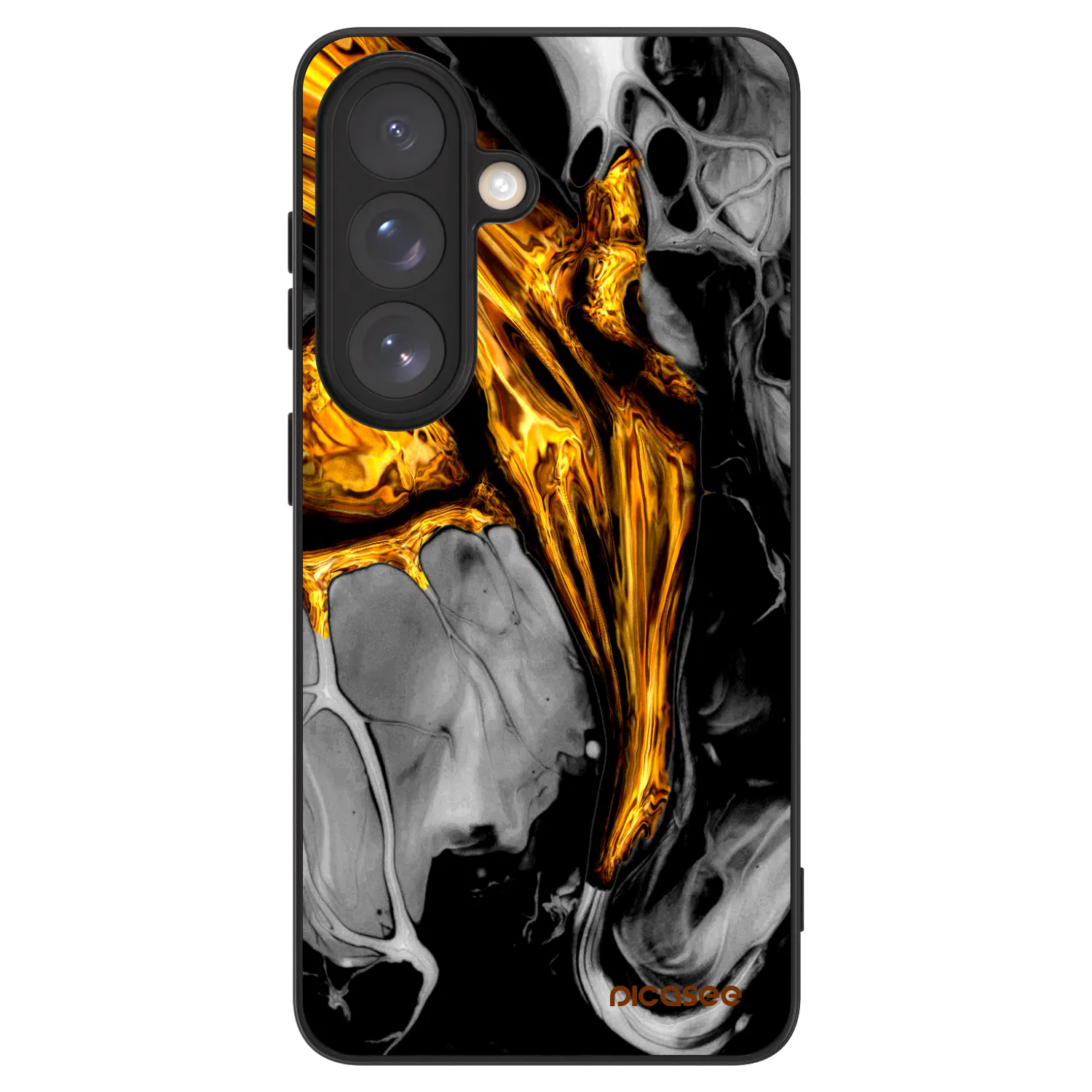 Picasee ULTIMATE CASE pentru Samsung Galaxy S26 - Black Gold