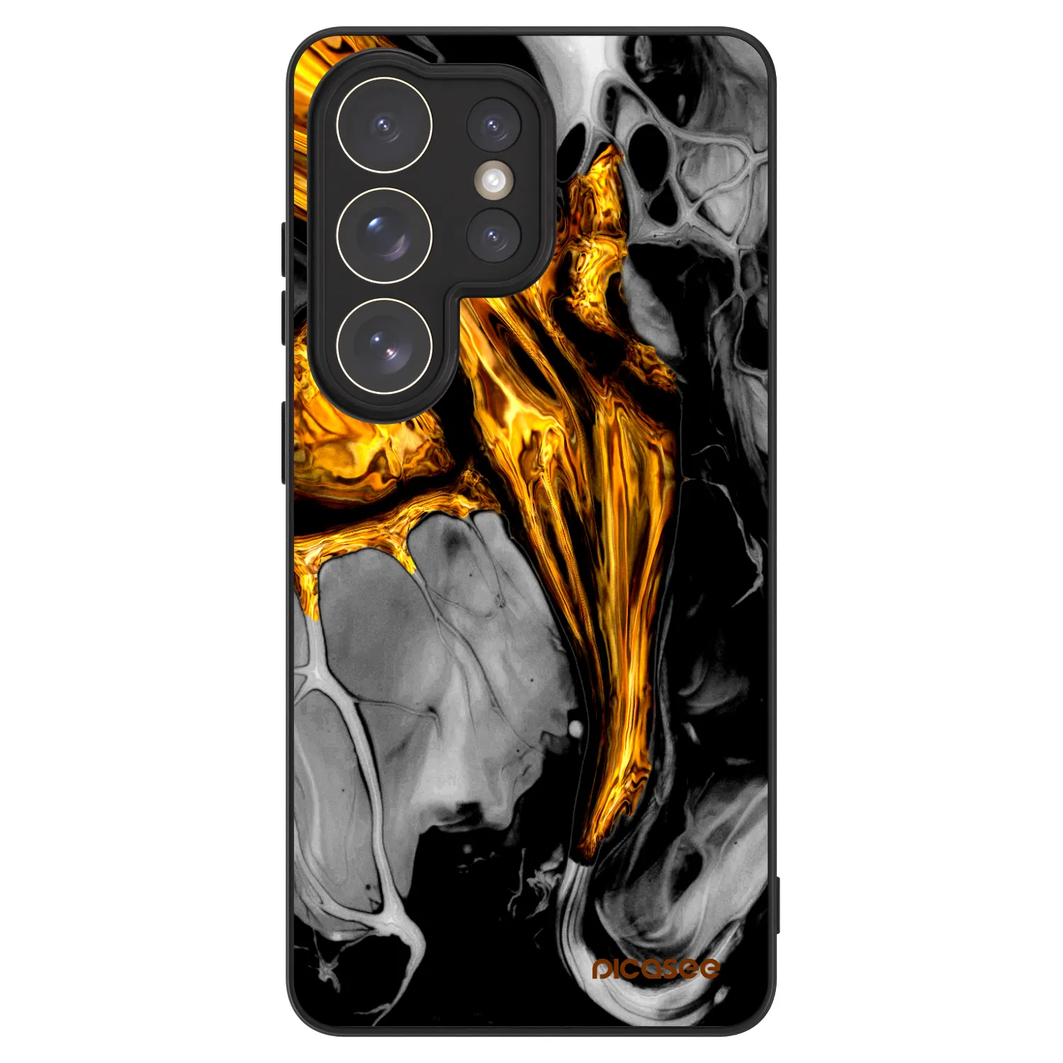 Picasee ULTIMATE CASE PowerShare pentru Samsung Galaxy S26 Ultra - Black Gold