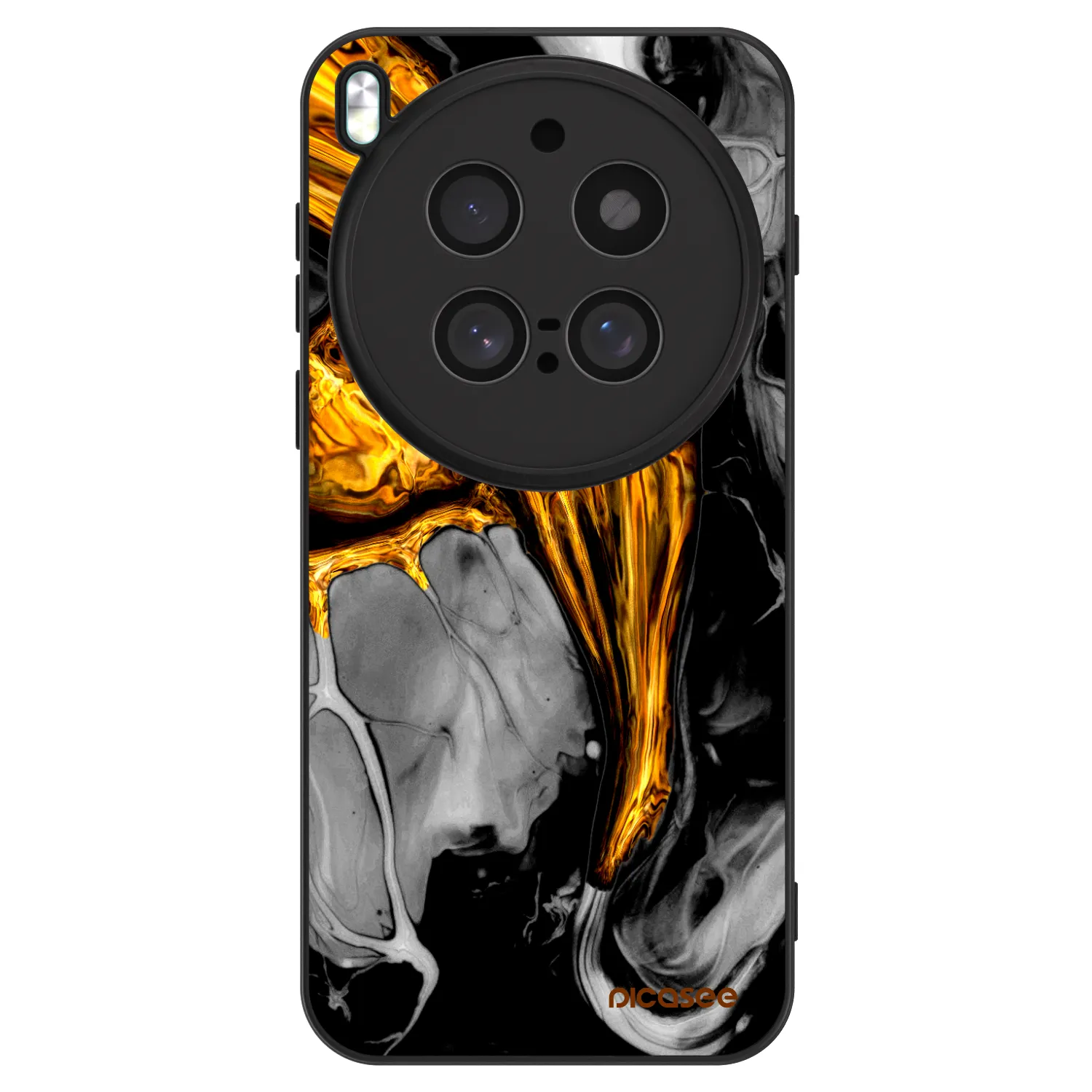 Picasee ULTIMATE CASE pentru Vivo X300 Pro - Black Gold