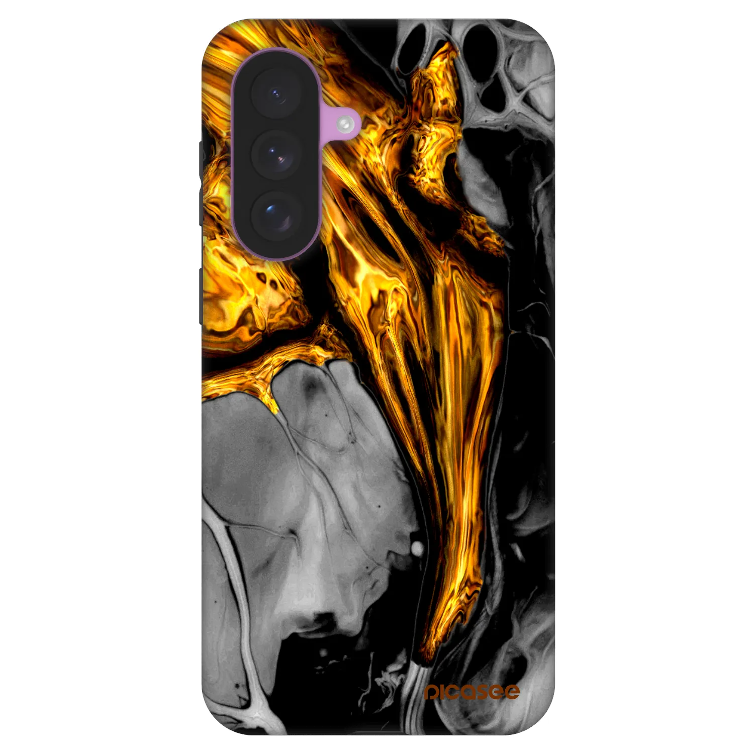 Picasee Fashion Case pentru Samsung Galaxy A57 5G - Black Gold
