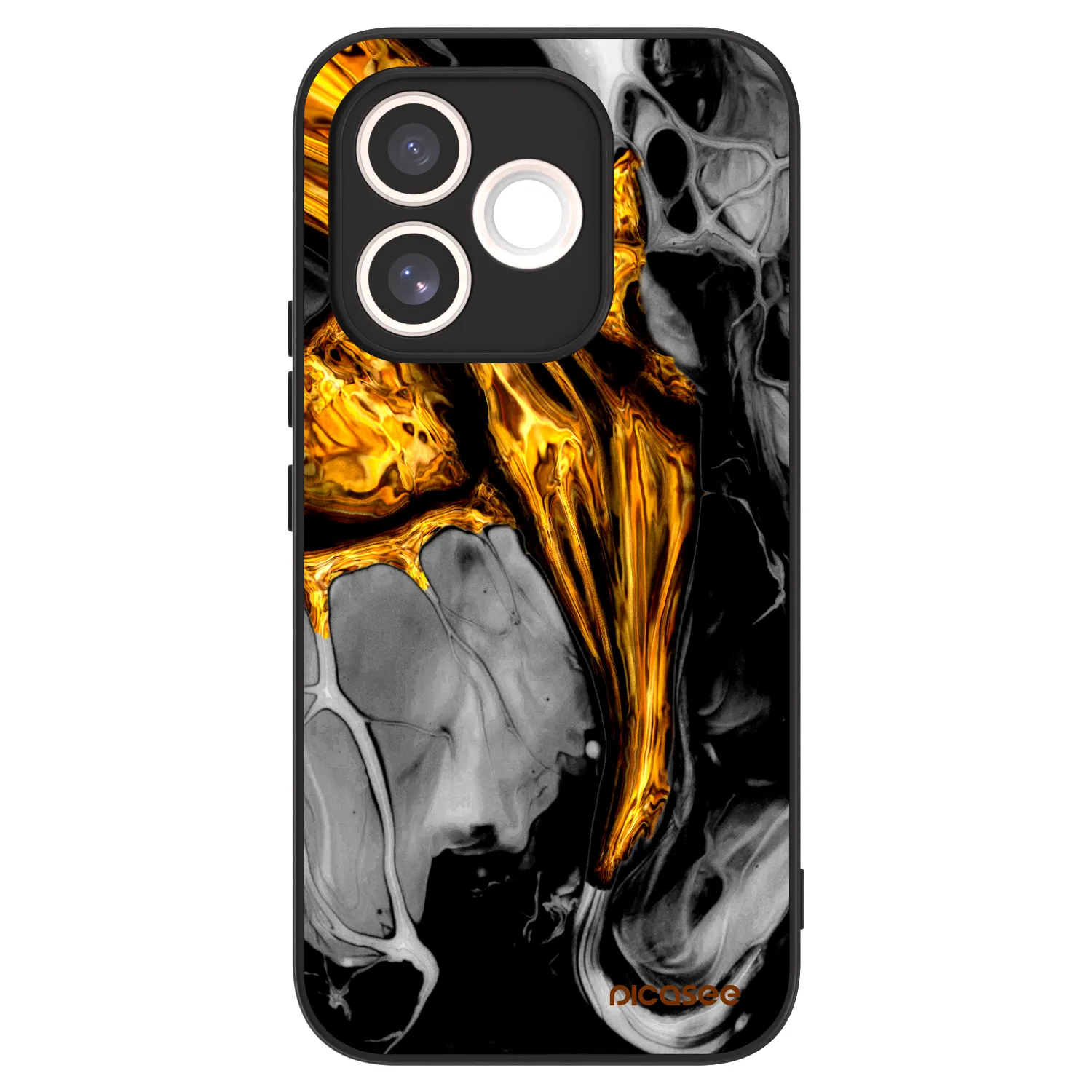 Picasee ULTIMATE CASE pentru Honor 600 Lite - Black Gold