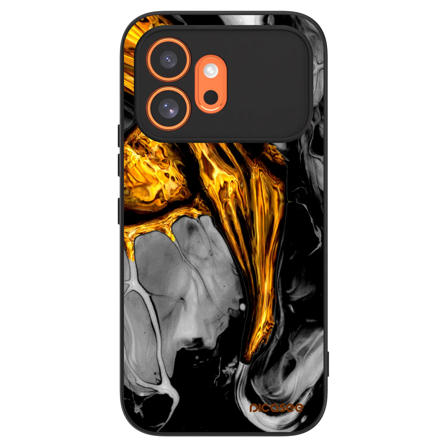 Picasee ULTIMATE CASE pentru Honor 600 - Black Gold