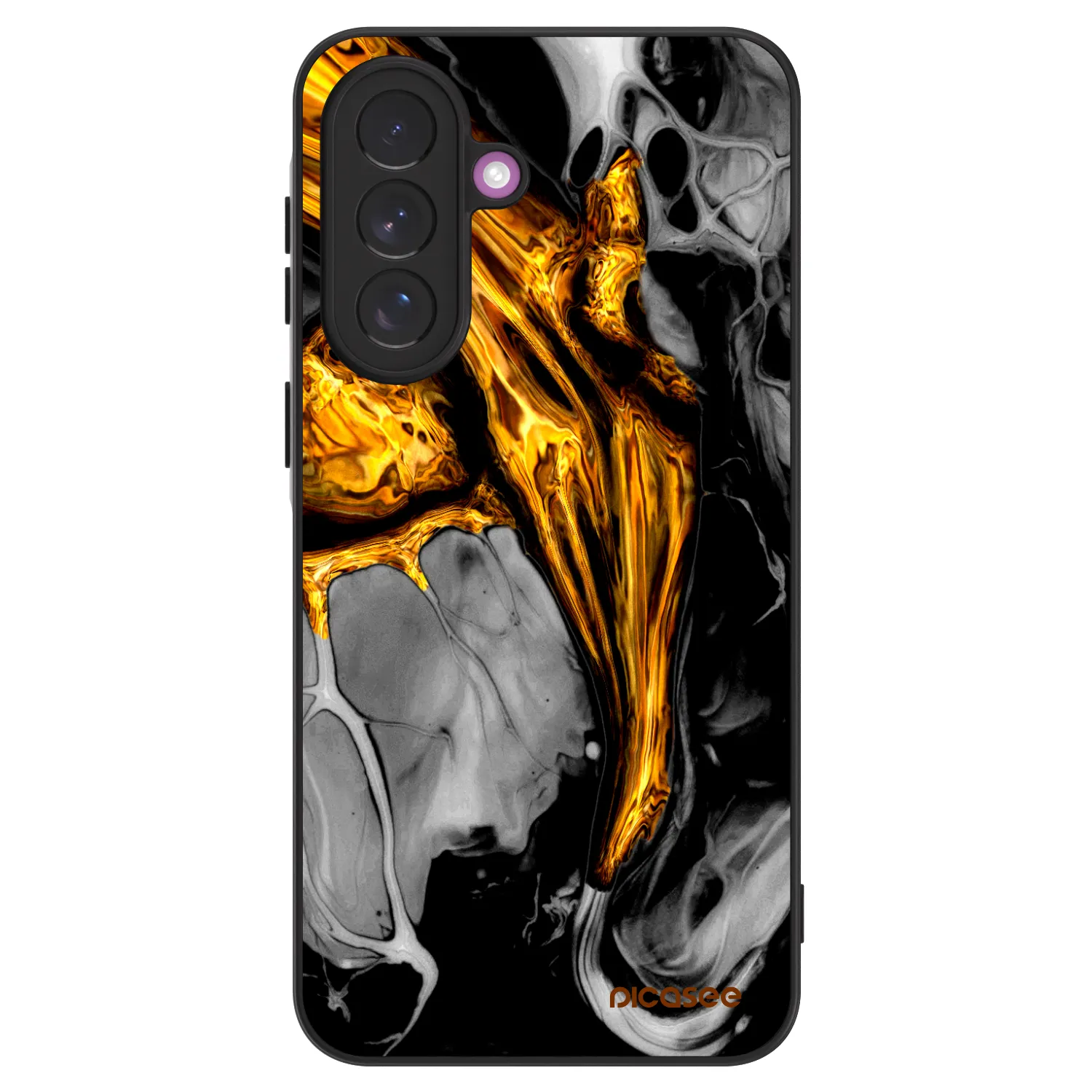 Picasee ULTIMATE CASE pentru Samsung Galaxy A37 - Black Gold