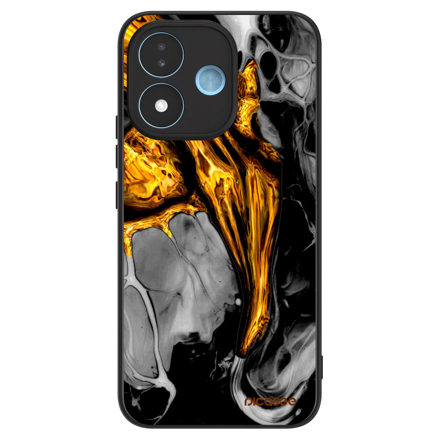 Picasee ULTIMATE CASE pentru Xiaomi Redmi Note 17 5G - Black Gold