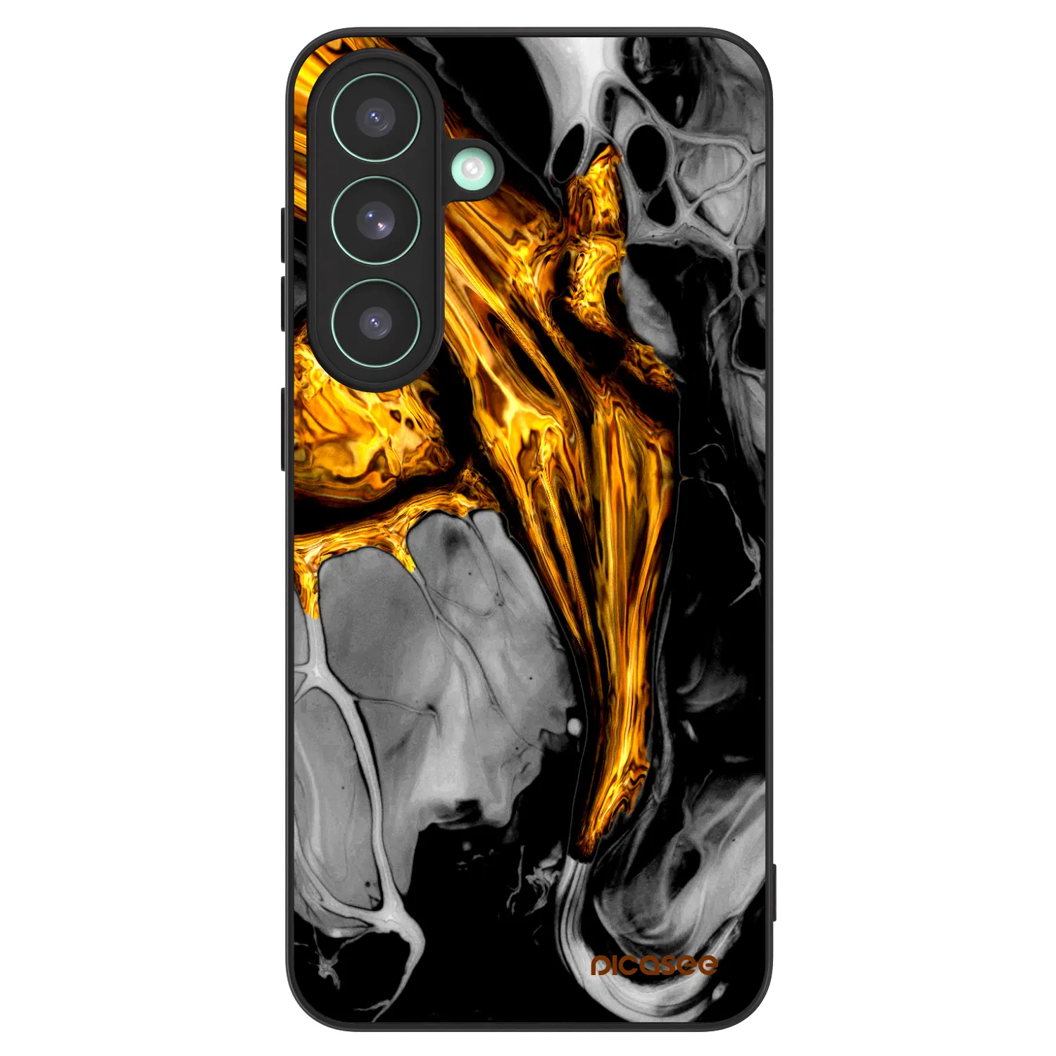 Picasee ULTIMATE CASE PowerShare pentru Samsung Galaxy S26 FE - Black Gold