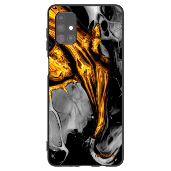 Husă pentru Samsung Galaxy M51 M515F - Black Gold