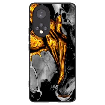 Picasee husă neagră din silicon pentru Huawei Nova 9 - Black Gold