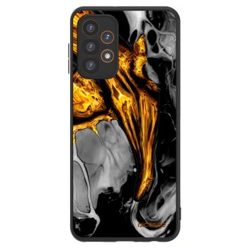 Picasee ULTIMATE CASE pentru Samsung Galaxy A23 A235F 4G - Black Gold