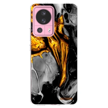 Picasee husă transparentă din silicon pentru Xiaomi 13 Lite - Black Gold