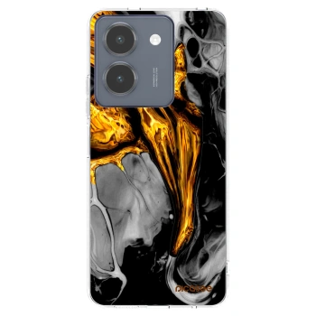 Husă pentru Vivo Y36 4G - Black Gold
