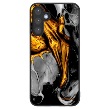 Picasee ULTIMATE CASE pentru Samsung Galaxy A15 A156B 5G - Black Gold