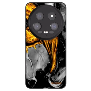 Picasee husă neagră din silicon pentru Xiaomi 14 Ultra - Black Gold