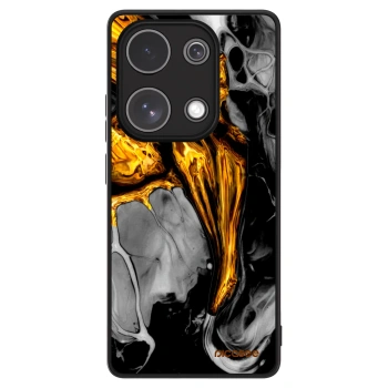 Picasee ULTIMATE CASE pentru Xiaomi Redmi Note 13 Pro 4G - Black Gold