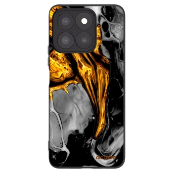 Picasee husă neagră din silicon pentru Honor X8b - Black Gold