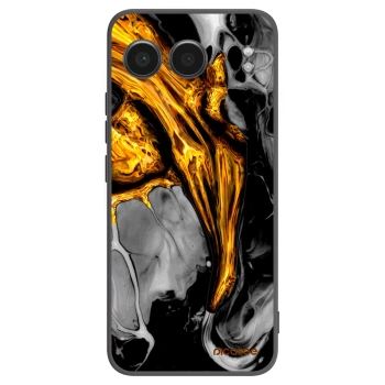 Picasee husă neagră din silicon pentru OnePlus Nord 4 - Black Gold