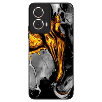 Husă pentru Motorola Moto G85 - Black Gold