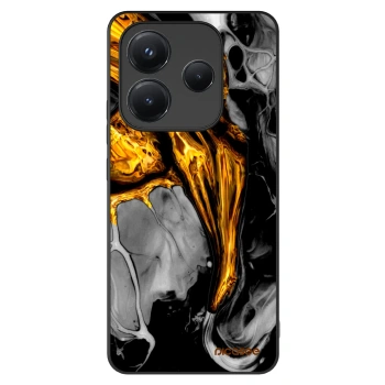 Picasee ULTIMATE CASE pentru Xiaomi Redmi Note 14 5G - Black Gold