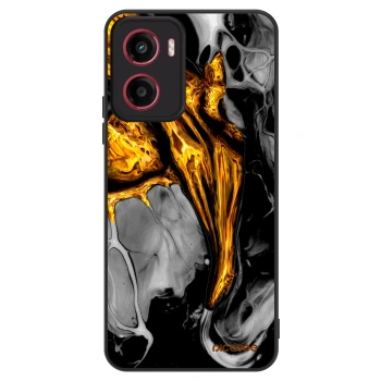 Husă pentru Motorola Moto G05 - Black Gold