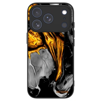 Picasee ULTIMATE CASE pentru Apple iPhone 17 Pro - Black Gold