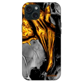 Husă pentru Apple iPhone 15 Plus - Black Gold