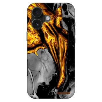 Husă pentru Apple iPhone 16 - Black Gold