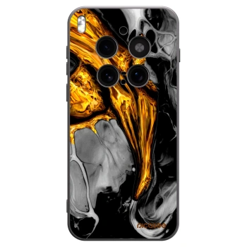 Picasee husă neagră din silicon pentru Vivo X300 Pro - Black Gold