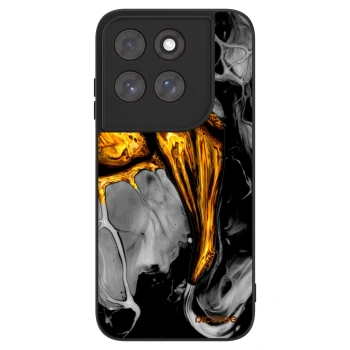 Husă pentru Motorola Moto G77 - Black Gold